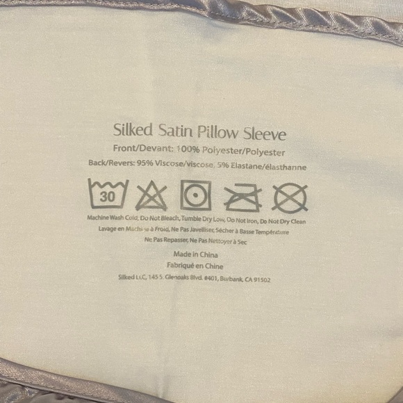 Silked Satin Pillow Case - Picture 9 of 12